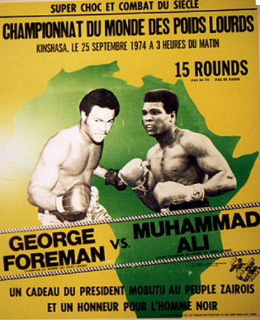 Muhammad Ali vs. George Foreman à Kinshasa, Zaire (Actuelle RDC)