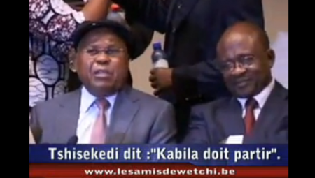 TSHISEKEDI DIT KABILA DOIT PARTIR